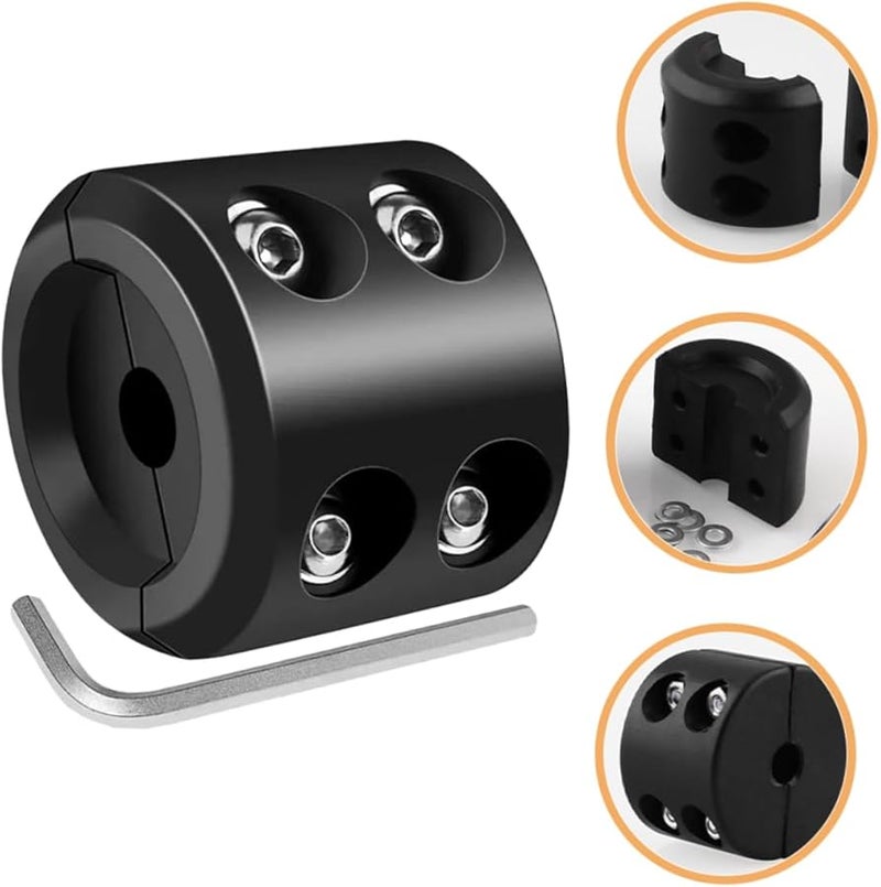 Black Heavy Duty Winch Hook Stopper 6 5X6 5X4 8CM Off Road Vehicle Cable Stop Accessory - Image 5