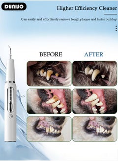 DUNISO Pet Tooth Polisher, Dog Plaque Remover for Teeth, Pet Ultrasonic Tooth Cleaner Toothbrush, Teeth Cleaning Kit, Tartar Remover for Teeth Stains for Dogs and Cats  - Image 5