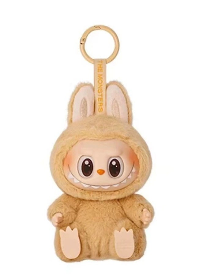 LABUBU Cute The Monsters Labubu Plush Toys Keychains Pendants BABA Labubu Have a Seat Series Stuffed Plush Puppets Dolls Toys Gifts  - Image 2