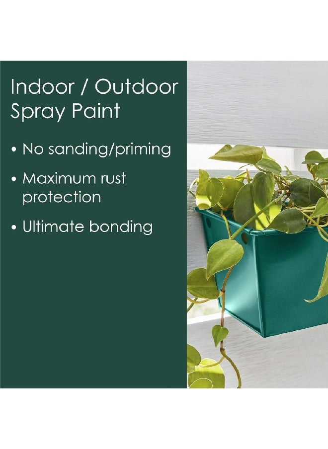 KRYLON - Rust Resistant Fusion All-in-One Spray Paint and Primer Gloss Hunter Green 12oz K02789007 - Image 1