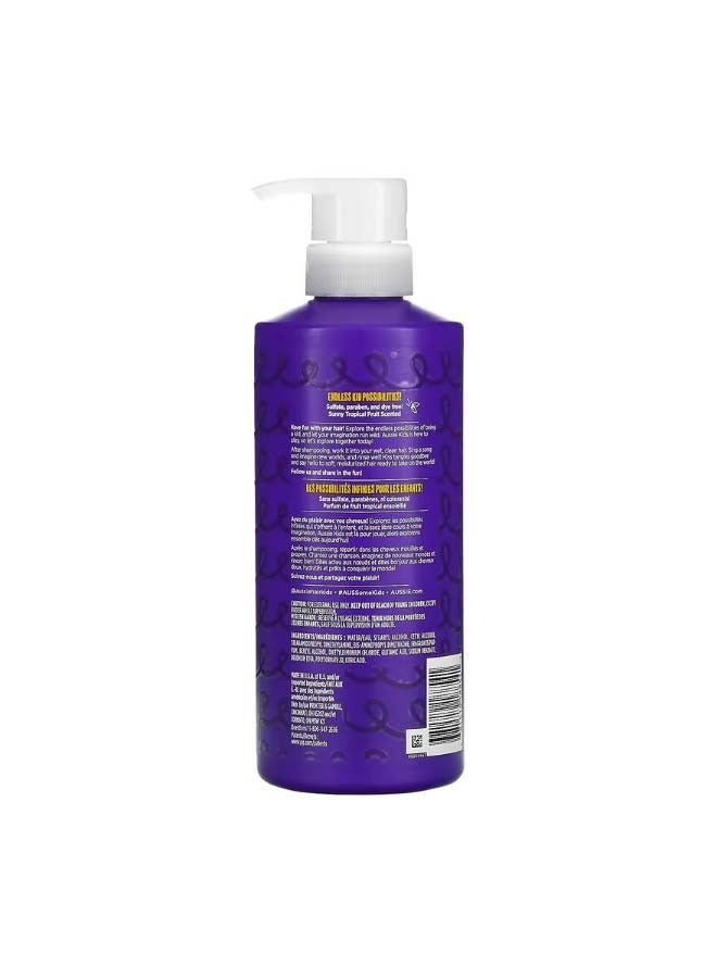 Aussie Kids Curly Conditioner Revitalisant Sunny Tropical Scent 16 fl oz 475 ml - Image 2