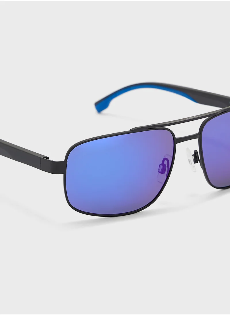 NAUTICA Polarized Wrap-Around Sunglasses N104Sp