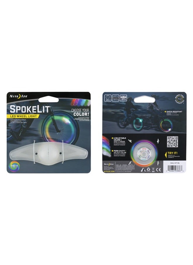 NiteIze مصباح العجلة SpokeLit® - تحديد القرص  - Image 2