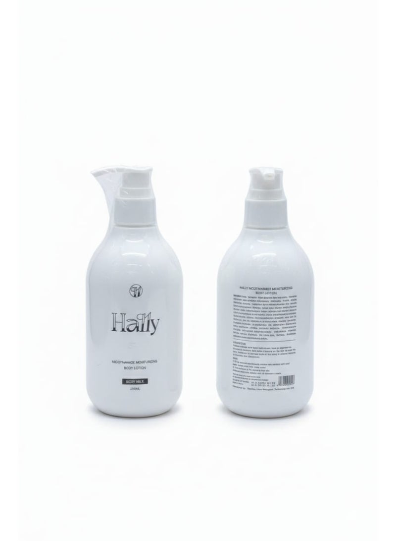 Hally Niacinamide Body Lotion 2pc COMBO – Brightening & Deep Hydrating Moisturiser (2x250ml) - Image 2