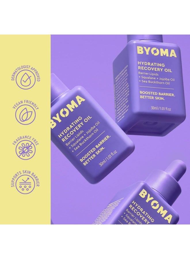 BYOMA Hydrating Recovery Oil 30ml | Squalane, Jojoba & Seabuckthorn Oils, Instant Radiance, Barrier Repair, Luxury Face Treatment - Image 5