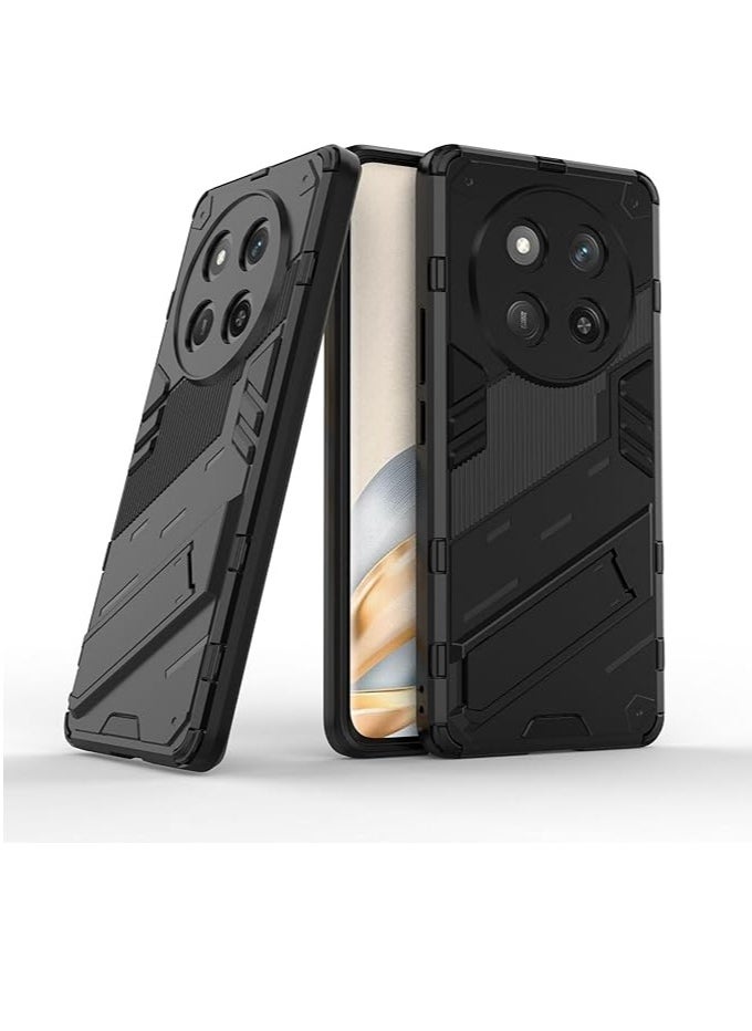 General - Case Compatible with Honor X9c 5G Case, 2 in 1 Armor Shockproof TPU Hybrid Hard PC Protective Cover with Foldable Hidden Bracket Stand Case for Honor X9C - Image 1