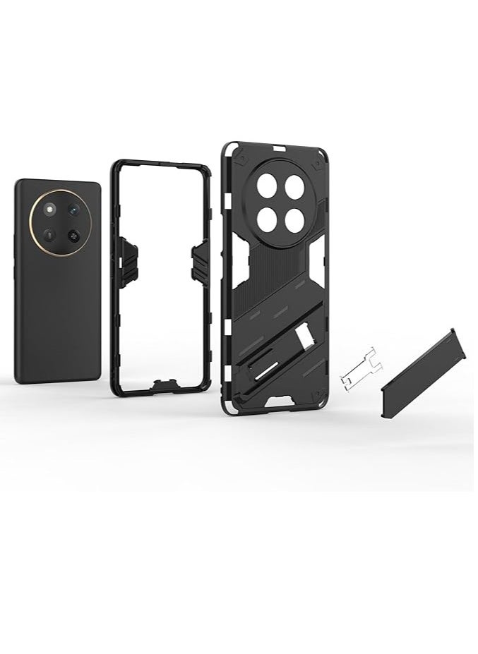 General - Case Compatible with Honor X9c 5G Case, 2 in 1 Armor Shockproof TPU Hybrid Hard PC Protective Cover with Foldable Hidden Bracket Stand Case for Honor X9C - Image 1