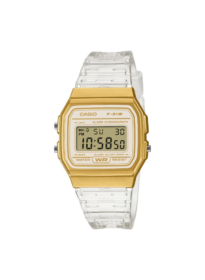 CASIO Resin Digital Wrist Watch F-91WS-7A2DF - Image 1