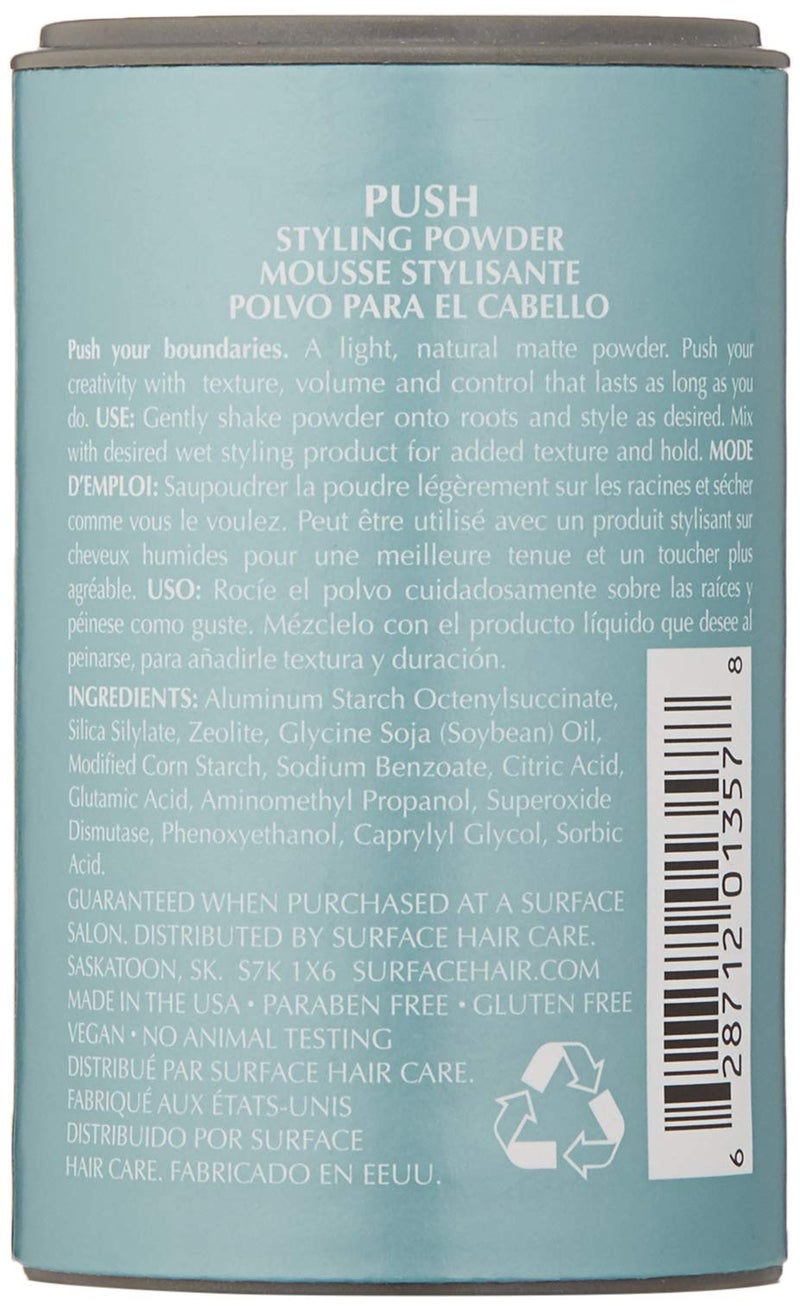 SURFACE Hair Push Styling Powder - Lift Roots, Add Texture With A Natural Matte Finish, 0.35 Oz. - Image 2