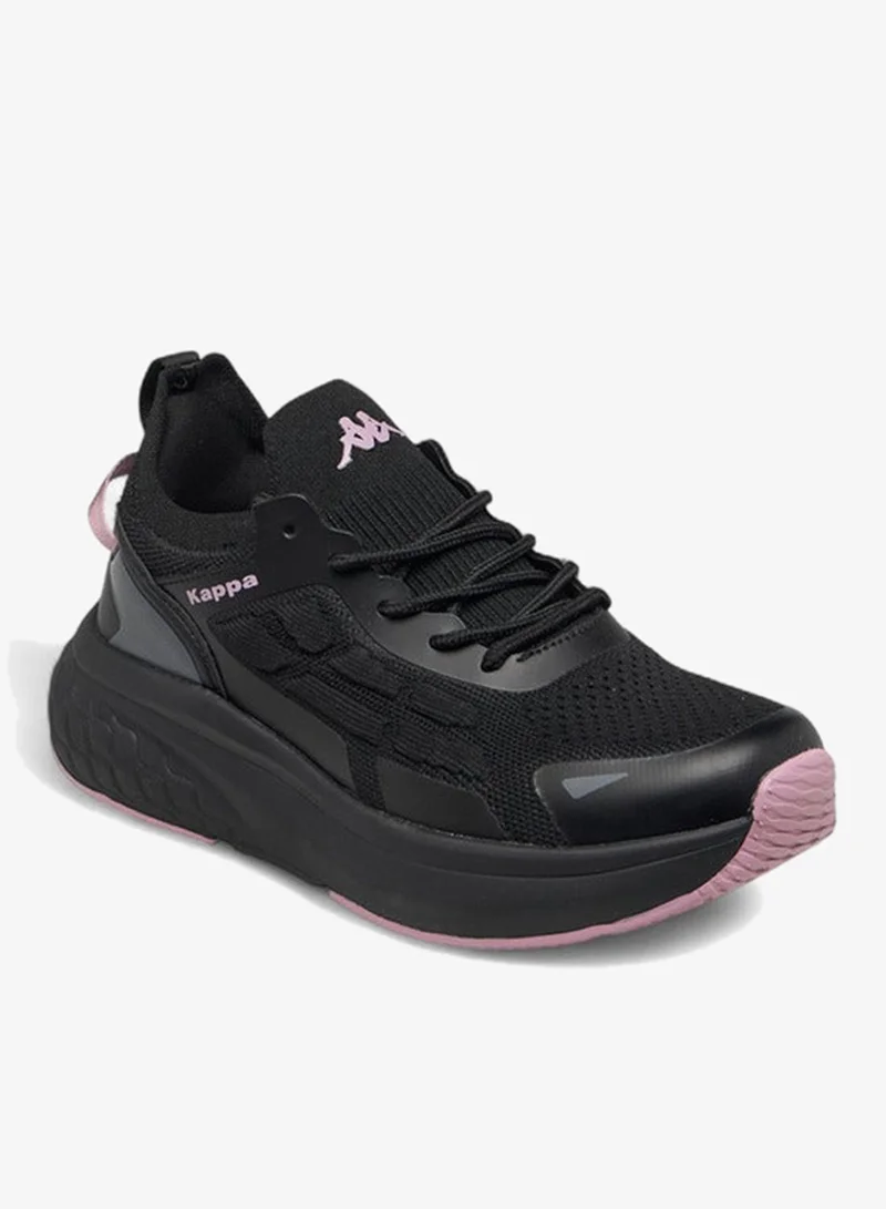 Kappa Women's Logo Print Sports Shoes with Lace-Up Closure