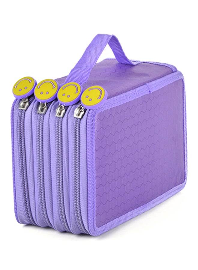 4 Layer Pen Case Purple