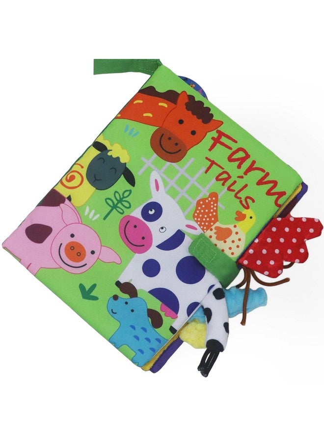 كراديل كروفت كتب ألعاب قماشية من Kradyl Kroft للأطفال والرضع | ألوان وملمس نابض بالحياة | كتب تعليمية وترفيهية للأطفال الصغار (Farm Tails) - Image 3