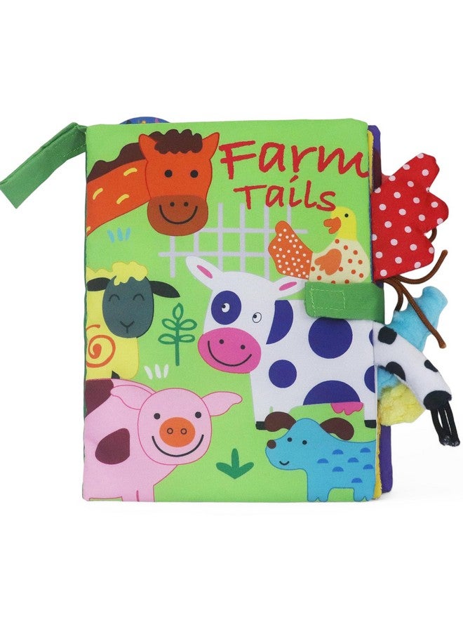 كراديل كروفت كتب ألعاب قماشية من Kradyl Kroft للأطفال والرضع | ألوان وملمس نابض بالحياة | كتب تعليمية وترفيهية للأطفال الصغار (Farm Tails) - Image 2