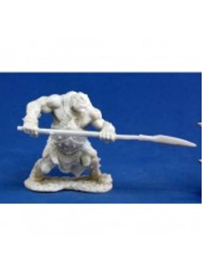 Reaper Orc Hunter With Spear 77045 Miniatures  - Image 1