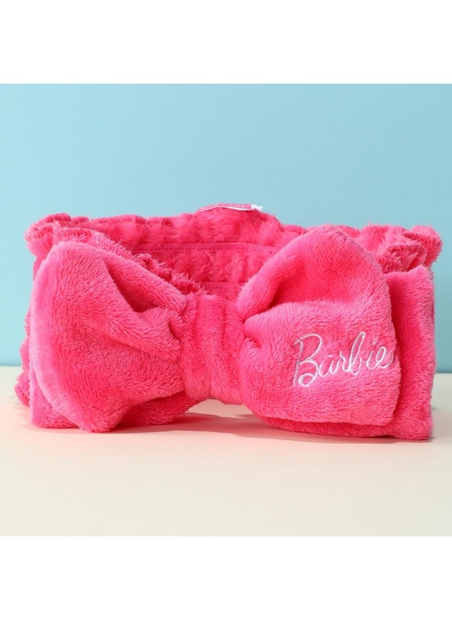 Miniso Barbie Collection Large Bowknot Headband Stylish And Comfortable Hair Accessory For Women  - Image 1