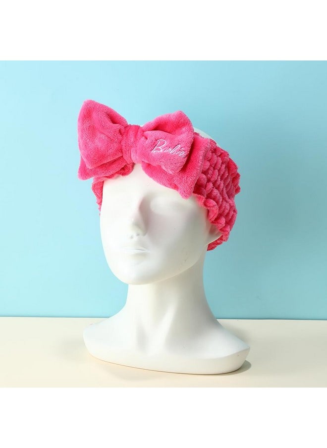 Miniso Barbie Collection Large Bowknot Headband Stylish And Comfortable Hair Accessory For Women  - Image 4