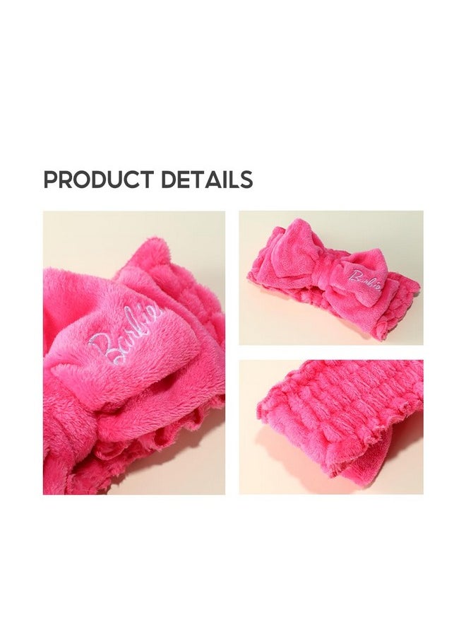 Miniso Barbie Collection Large Bowknot Headband Stylish And Comfortable Hair Accessory For Women  - Image 2