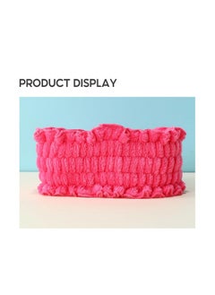 Miniso عصابة رأس كبيرة من مجموعة باربي مع عقدة فيونكة، إكسسوار شعر أنيق ومريح للنساء  - Image 3