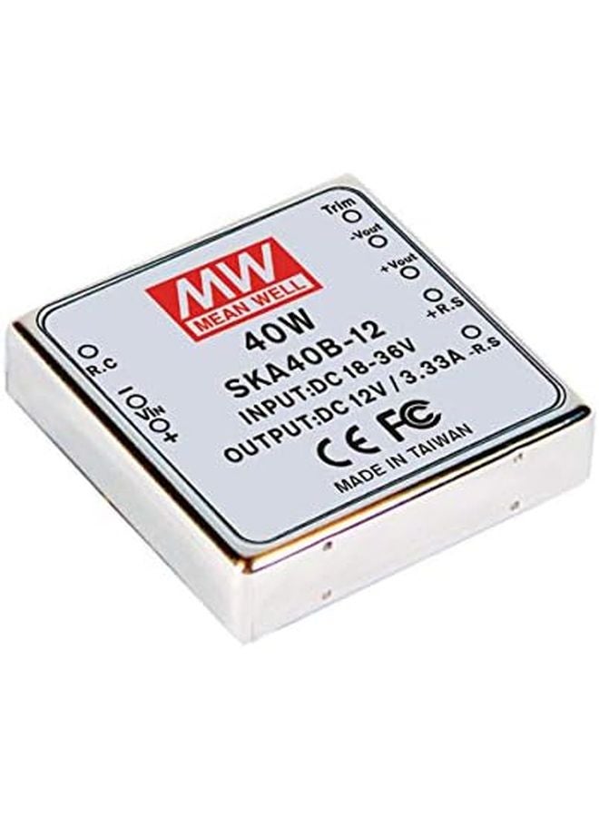 Mean Well SKA40A 15 DC to DC Converter Switching Regulator Module 40A - Image 1