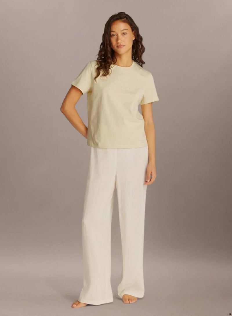 كالفن كلاين بلوزة بيجاما من تشكيلة بيور كوتون - Image 4