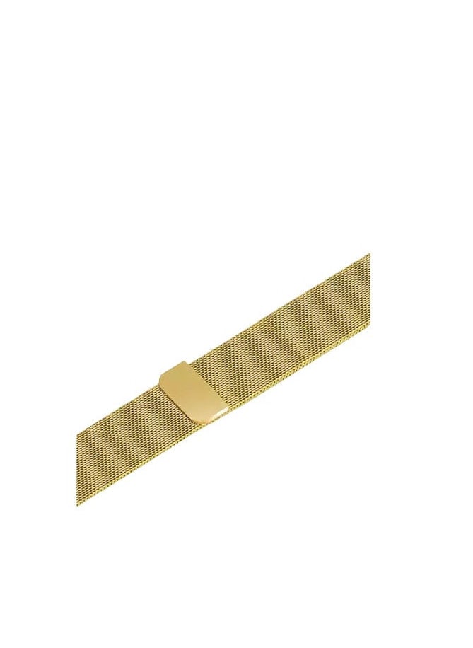 Protect Milanese Stainless Steel Watch Strap - Gold II Compatible With iWatch 38mm/40mm/41mm  - Image 3