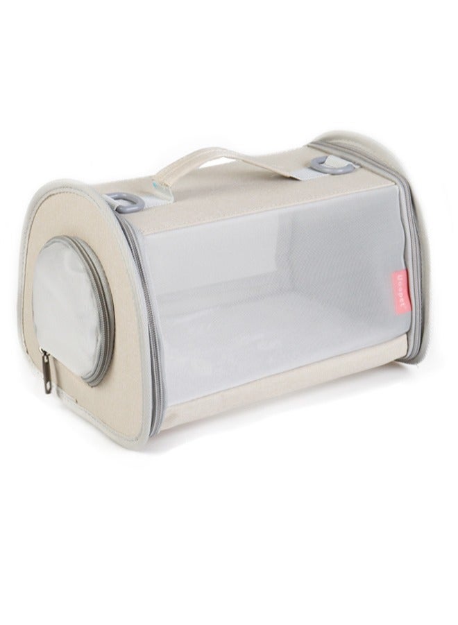 general Bird carrier hamster carrier parrot and guinea pig small pet carrier handheld and crossbody portable for cats and dogs - Image 3