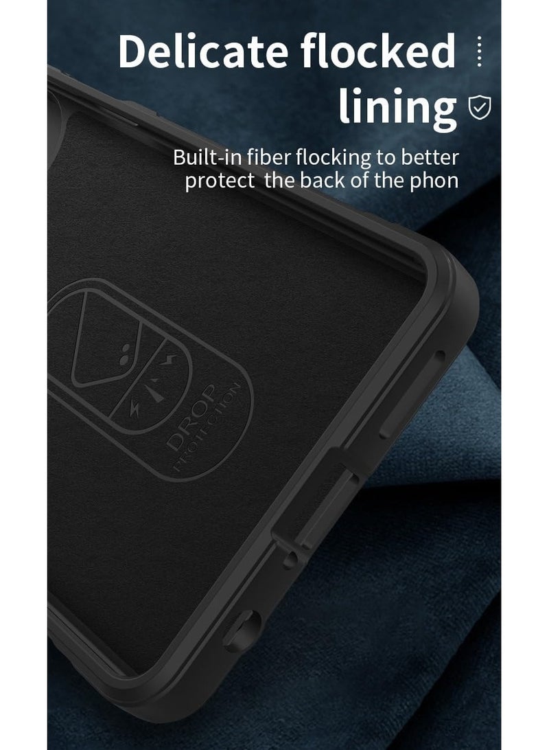 general Liquid Silicone Case Compatible with Infinix Hot 40/Hot 40 Pro with Camera Lens Protection, Anti-Scratch Soft Microfiber Lining, Rubber Full Body Shockproof Cover - Image 5