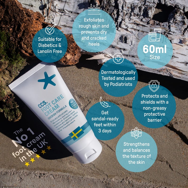 CCS Foot Care Cream 60ml - Image 4