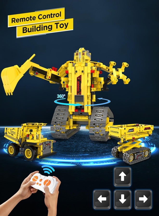 okk Robot Building Toys for Kids, 5 in 1 Stem Toys for Boys Age 8-12, APP & Remote Control Robot Kit, DIY Engineering Robotics kit, Programmable Building Set Gifts for Boys Girls(555+ PCS) - Image 4