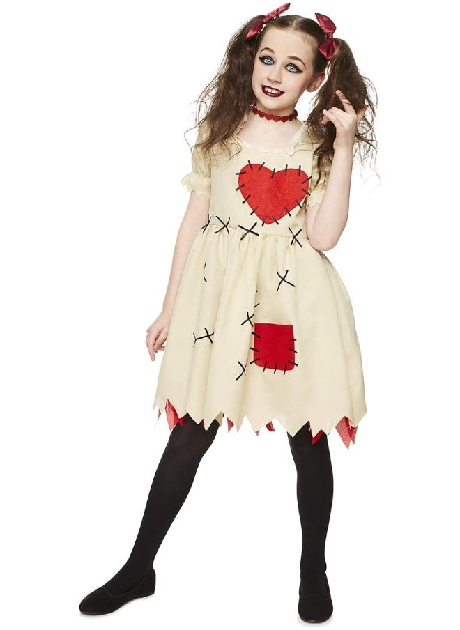 RUBIE'S Doll Dress Kids Girls Costume-84561-M-5-6Y-Beige  - Image 4
