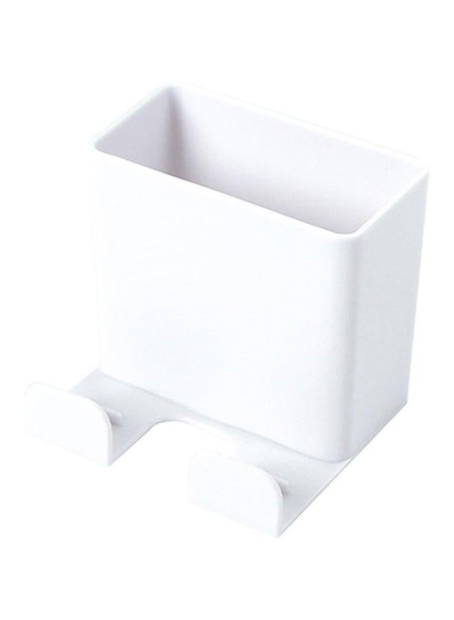 Wall Mounted Storage Rack White 6.6x6.1x6.1cm  - Image 1