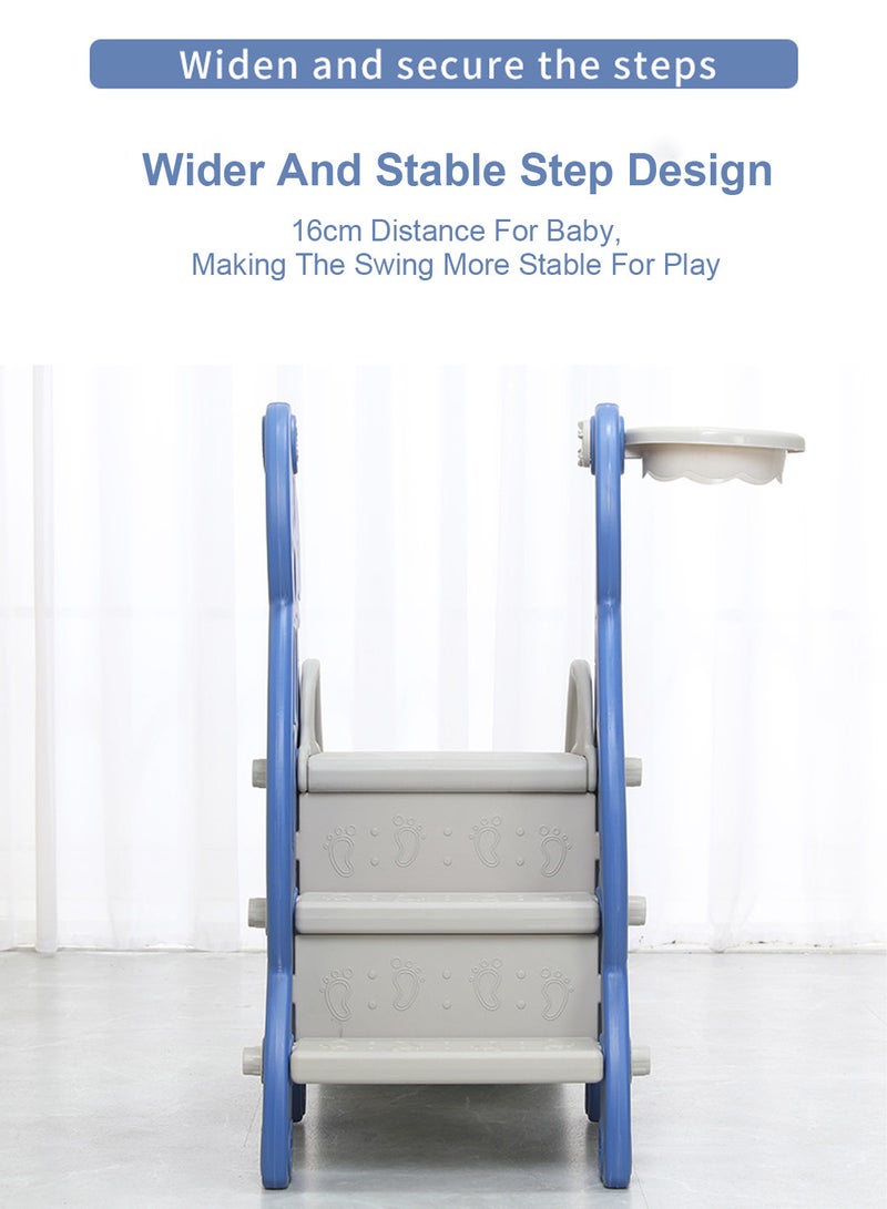 MaBaby أطفال شريحة طفل شريحة تطول سميكة عالية الدرابزين داخلي منزل صغير لعب طفل صغير - Image 2