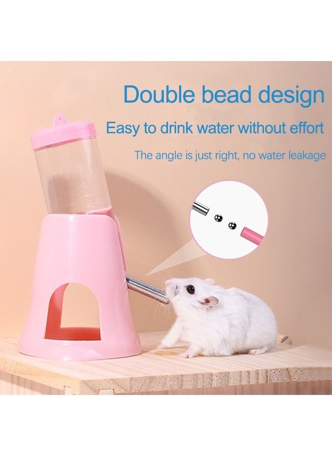Neostyle Neostyle Hamster Hanging Water Bottle Little Pet Automatic Drinking with Food Container 80ml Blue  - Image 3