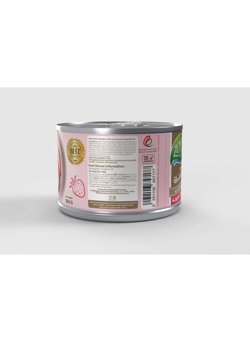 Zoya Gold Sterilized Cream Strawberry Flavor 160g - Image 2