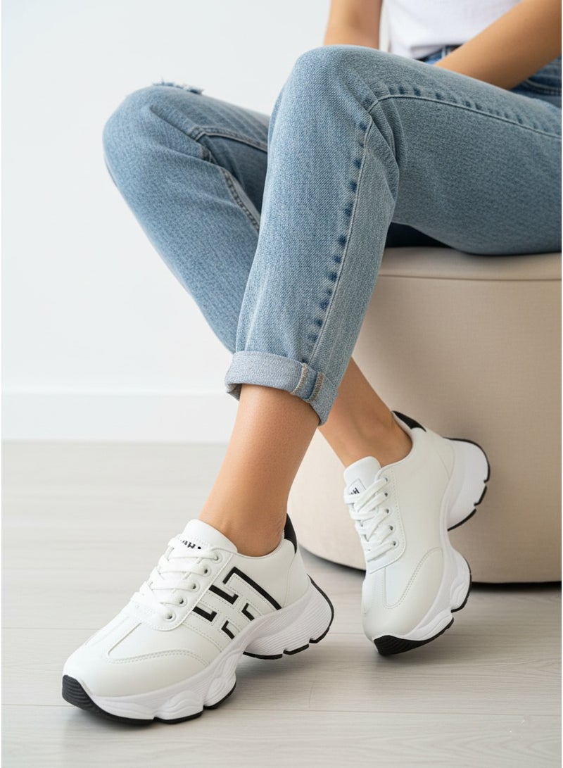 فيبراندا سنيكرز عصري بتصميم ضخم يمنح إطلالة مميزة L-1102 - Image 1