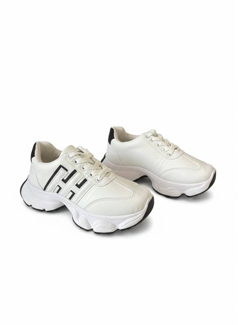 فيبراندا سنيكرز عصري بتصميم ضخم يمنح إطلالة مميزة L-1102 - Image 2