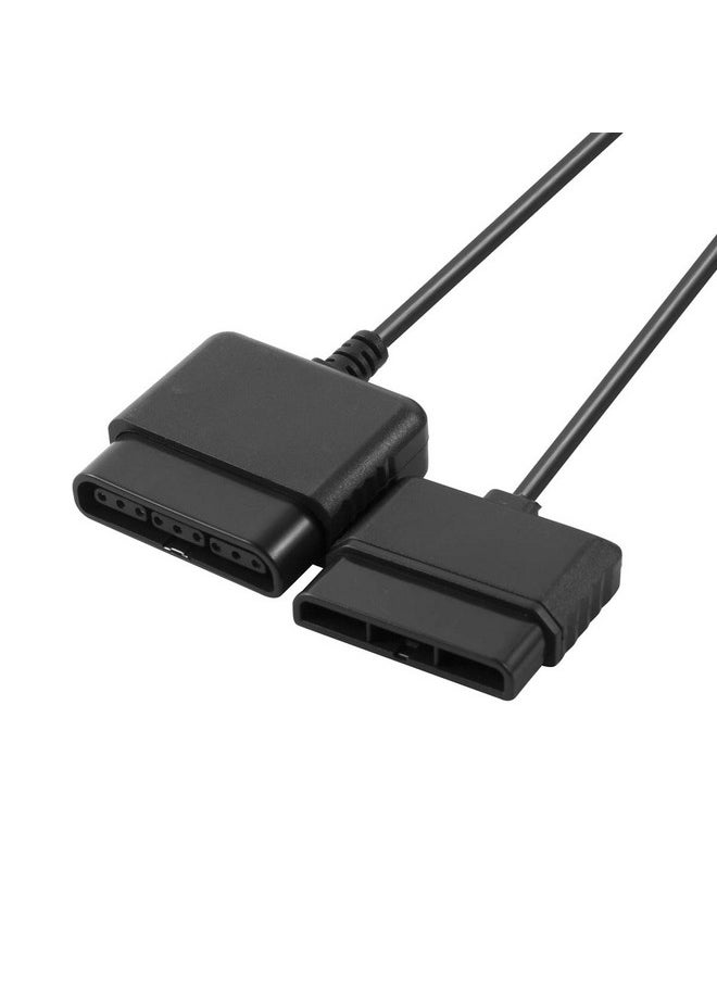 TENINYU - 2Pack Ps2 Controller Extension Cable Cord 6Ft/1.8M Controller Extension For Ps2 Game Console - Image 1