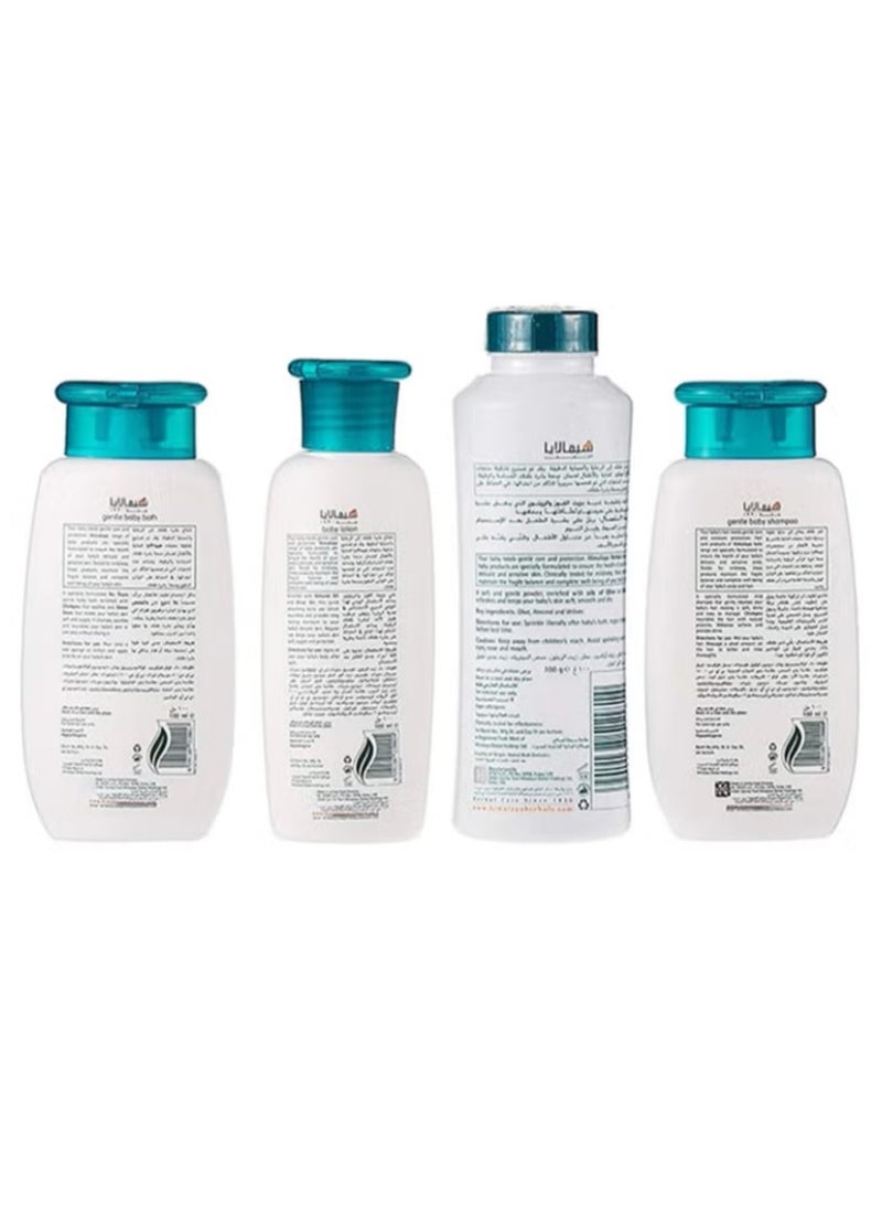 Himalaya Baby care set for travel with shampoo, lotion, powder and baby showers (for your and your baby's comfort) - Image 3