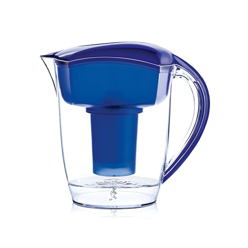 Santevia Classic Alkaline Water Filter Pitcher | Water Filtration System | Chlorine and Lead Filter | Water Purifier Pitcher | 9-Cup Home Water Filter - Image 1