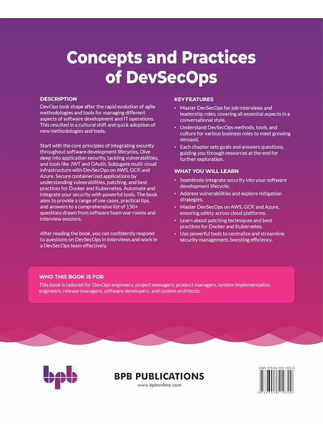null - Concepts and Practices of DevSecOps: Crack the DevSecOps interviews - Image 1