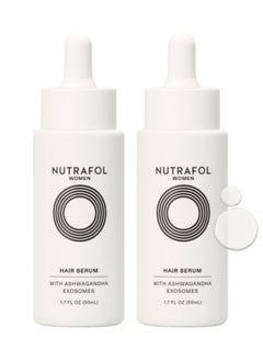 NUTRAFOL Nutrafol Women's Hair Serum Duo – Supports Thicker, Stronger Hair, Vegan, Lightweight & Fast-Absorbing (2-Pack)  - Image 2