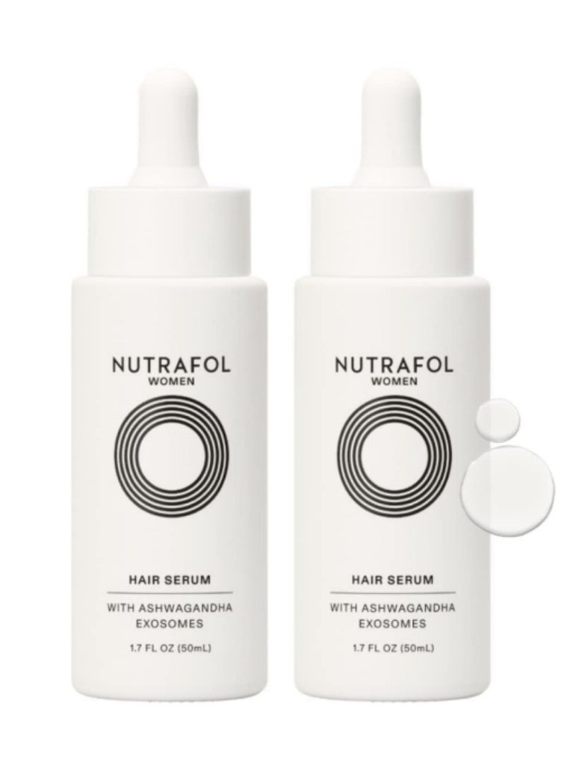 Nutrafol Women's Hair Serum Duo – Supports Thicker, Stronger Hair, Vegan, Lightweight & Fast-Absorbing (2-Pack) - Image 2