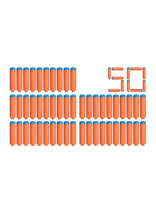 NERF N1 Darts, Includes 50 Darts, Compatible Only With N Series Blasters