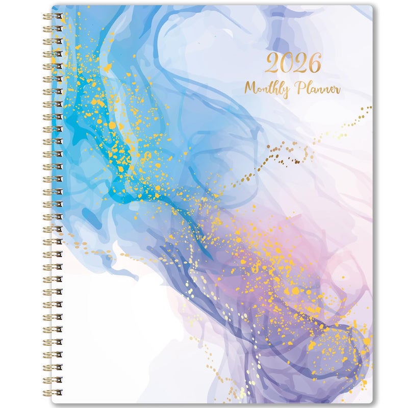 Coboll 2026 Monthly Planner - 2026 Planner from Jan. 2026 - Dec. 2026, Monthly Calendar 2026 With Tabs, Inner Pocket, 8.5'' x 11'' - Image 1