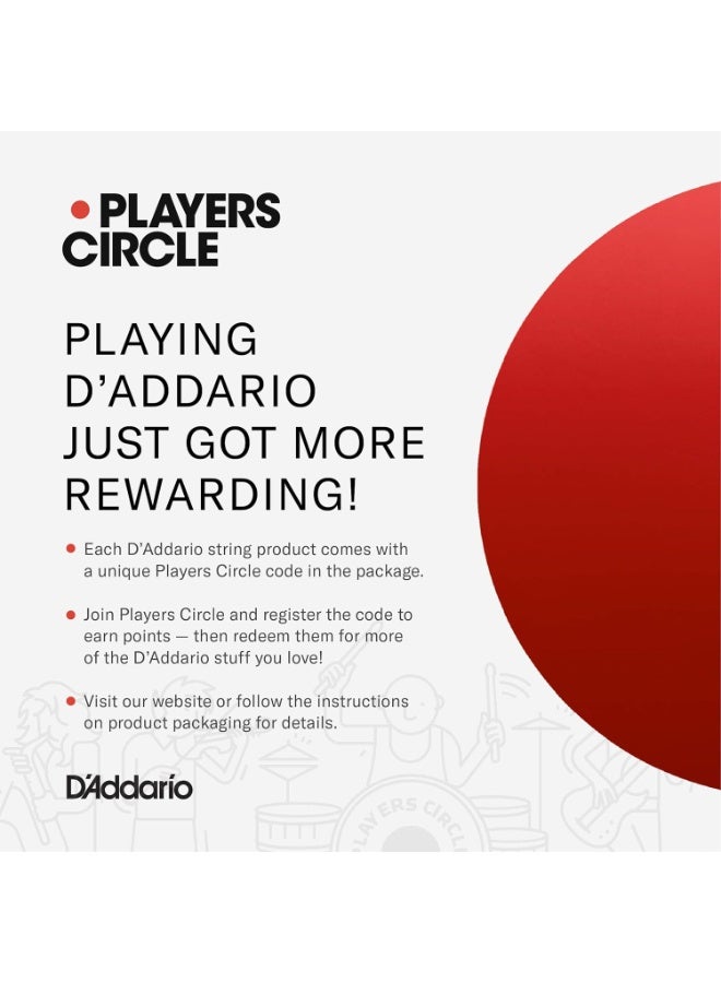 د'اداريو أوتار الجيتار الكلاسيكي D'Addario Pro Arté Nylon، EJ45-3D، توتر عادي، مجموعة من 6 أوتار، عبوة من 3 قطع - Image 4