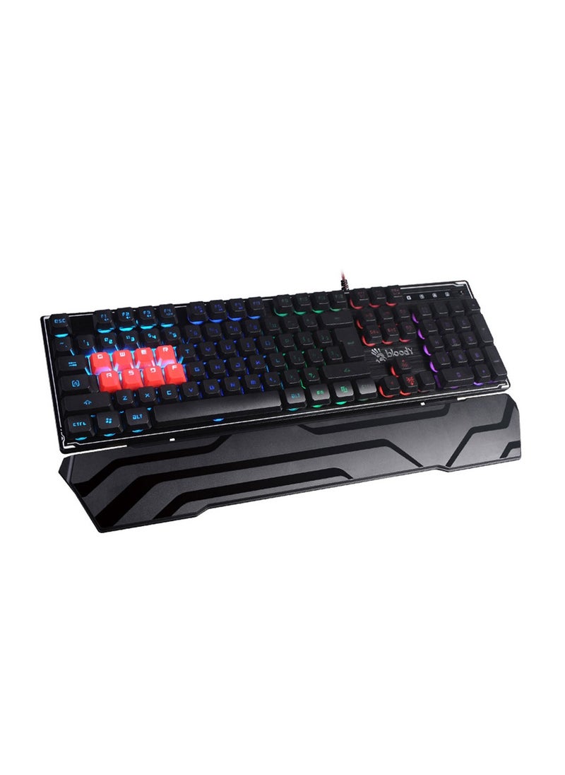 Bloody - 8-Light Mechanical Gaming Keyboard, Trending New Design, User Friendly, Best Fit For Office Work, Gaming - Image 1