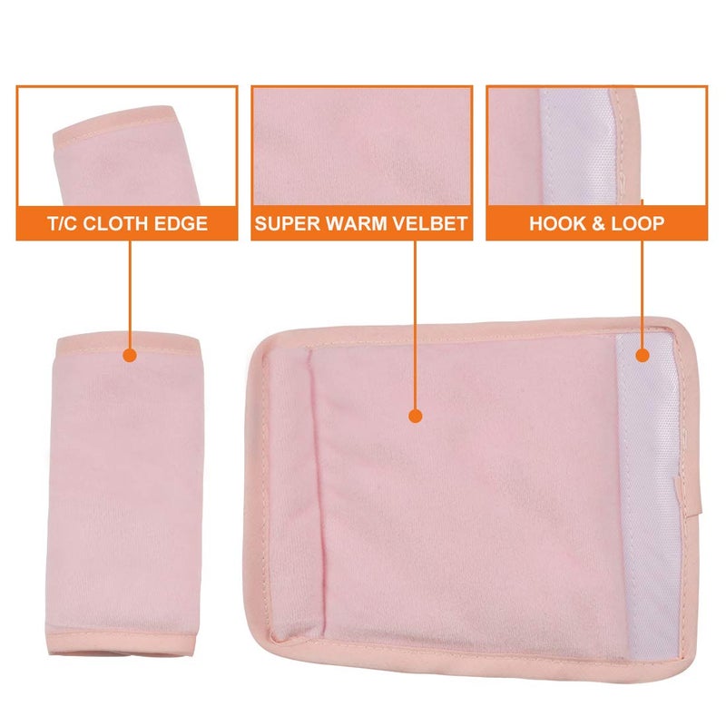 COOLBEBE Car Seat Straps Shoulder Pads for Baby Kids, Super Soft Seat Belt Covers for All Car Seats/Pushchair/Stroller/High Chair - Image 5