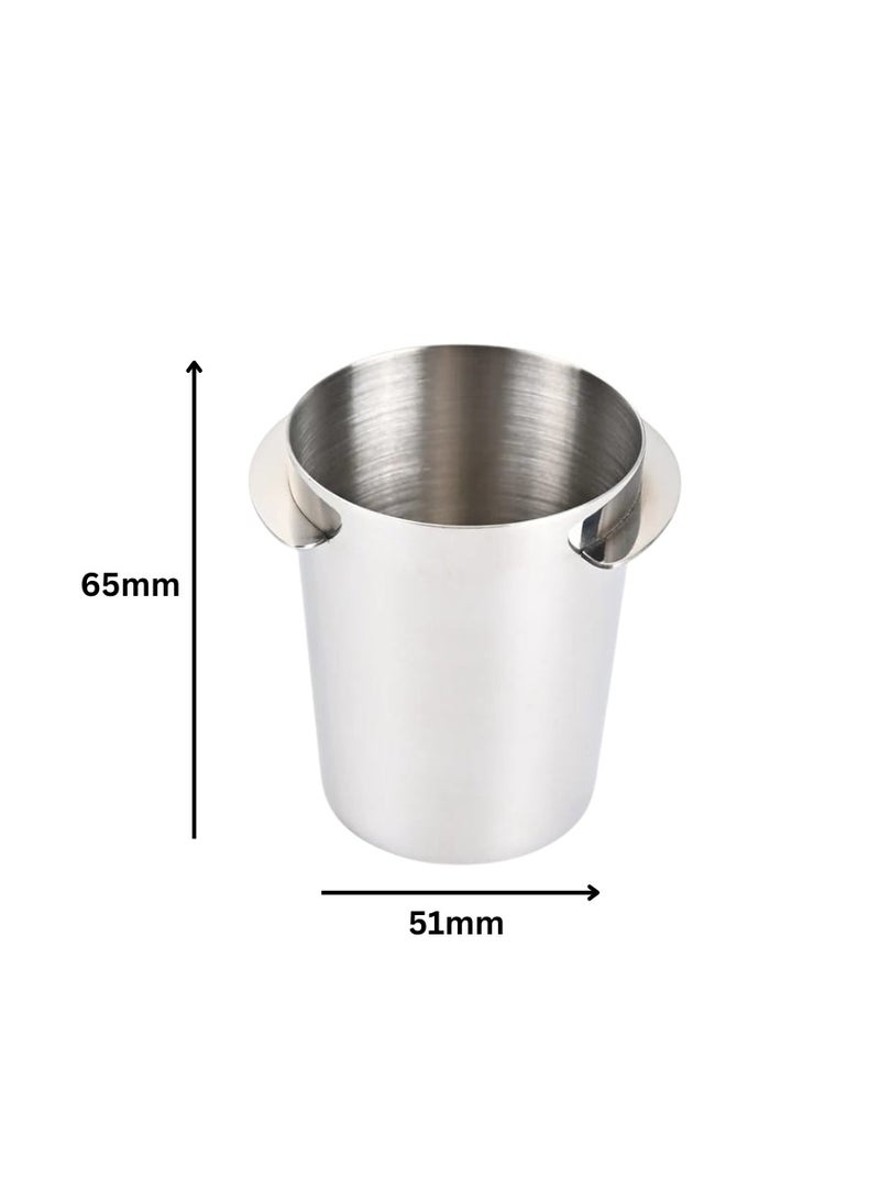 Liying 51mm Stainless Steel Coffee Dosing Cup, Powder Receiving Cup Compatible with All 51mm Portafilter (small) - Image 2