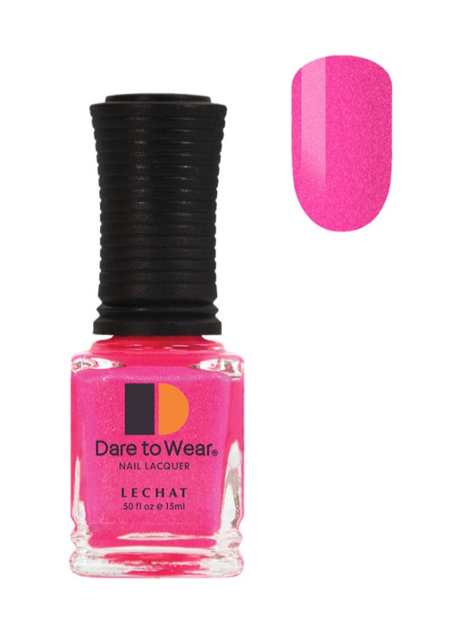 Lechat Nail Polish Super Shine Long Wear Lacquer Quick Drying Nail Color Resists Chips Fading Lasts Up To 3 Weeks Precise Application In One Stroke Nail Paint  Peony Passion Dw147