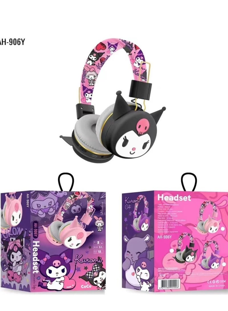 Over-Ear Wireless Bluetooth Headset Gaming Headset Foldable Support Computer Mobile Phone Music Stereo Headset